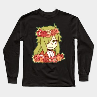 Freed Flower Crown sticker Long Sleeve T-Shirt